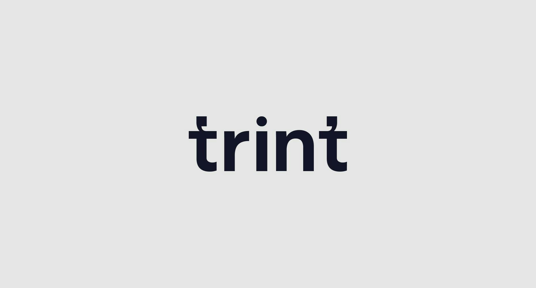 Trint logo and thumbnail
