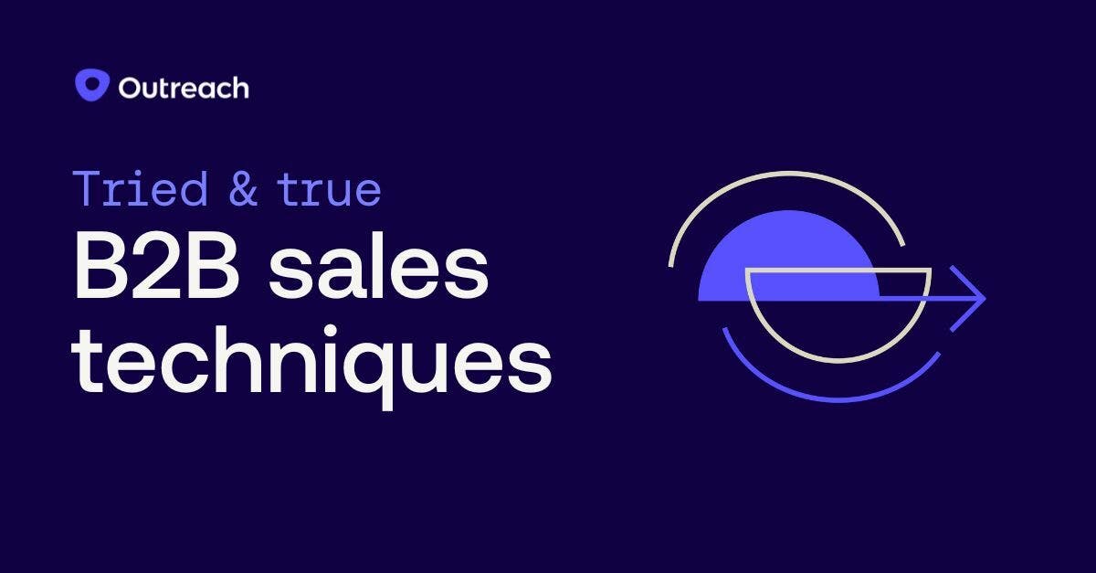 B2b sales techniques