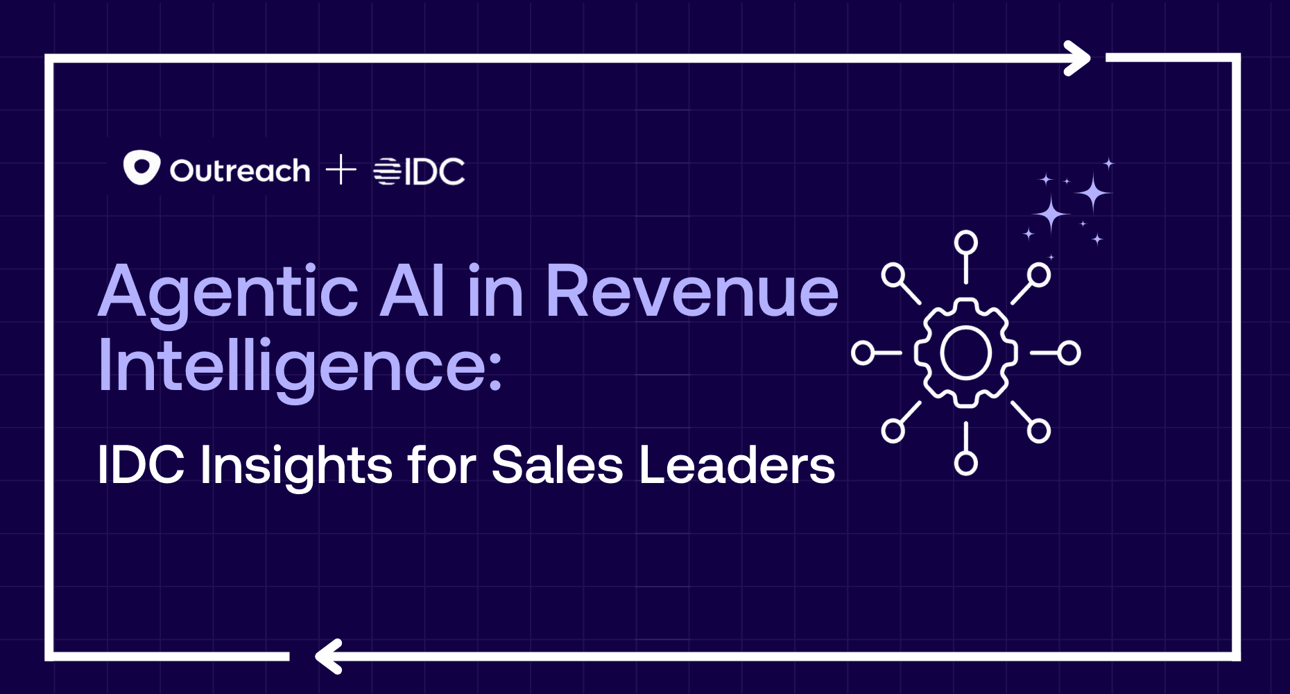 Header image for the Agentic AI in Revenue Intelligence: IDC Insights for Sales Leaders blog.