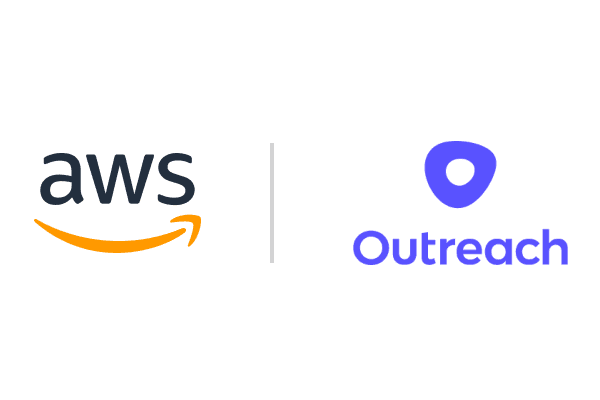 Aws outreach stacked color logo